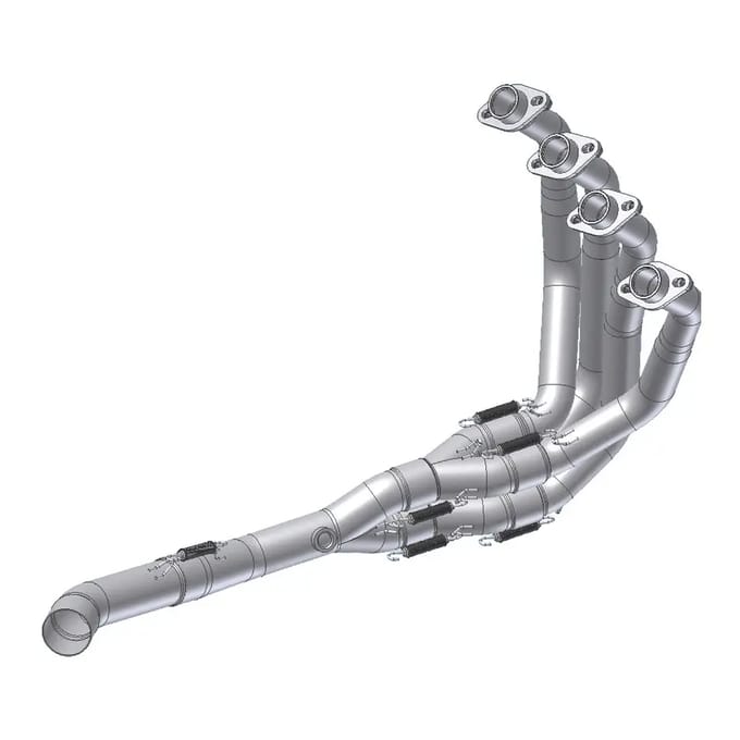 Pièces détachées uitlaatsysteem buis decatalyse Mivv Kawasaki Z900 A2