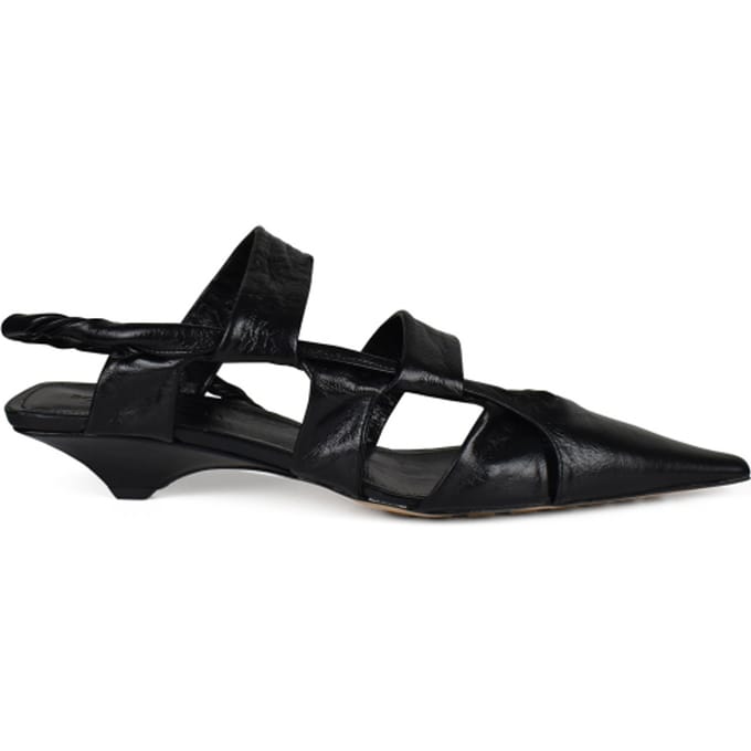Bottega Veneta Sandalen BV Punt Zwart