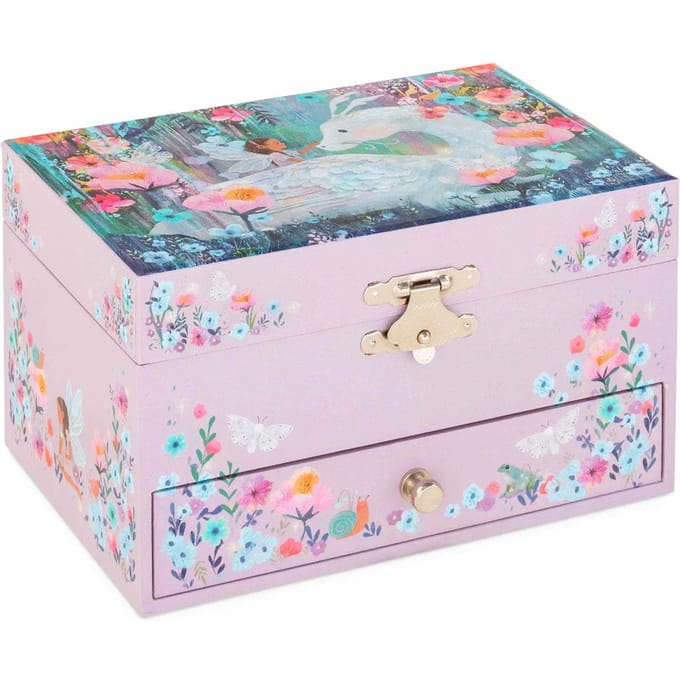 Petit monkey sieradendoosje met muziek fairy dragon