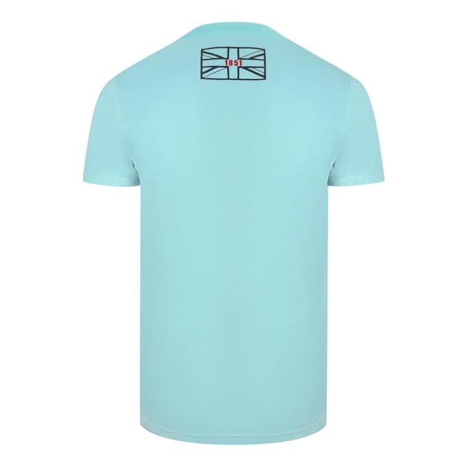Aquascutum Script Logo Grey T-Shirt
