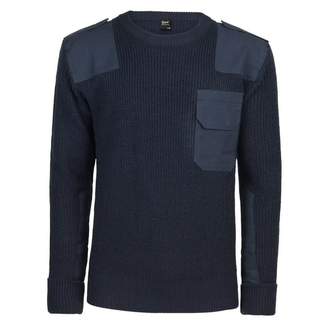 Brandit - BW Pullover Longsleeve shirt - S - Blauw