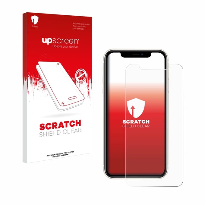 upscreen - Screenprotector voor Apple iPhone 11 - Folie Beschermfolie transparant