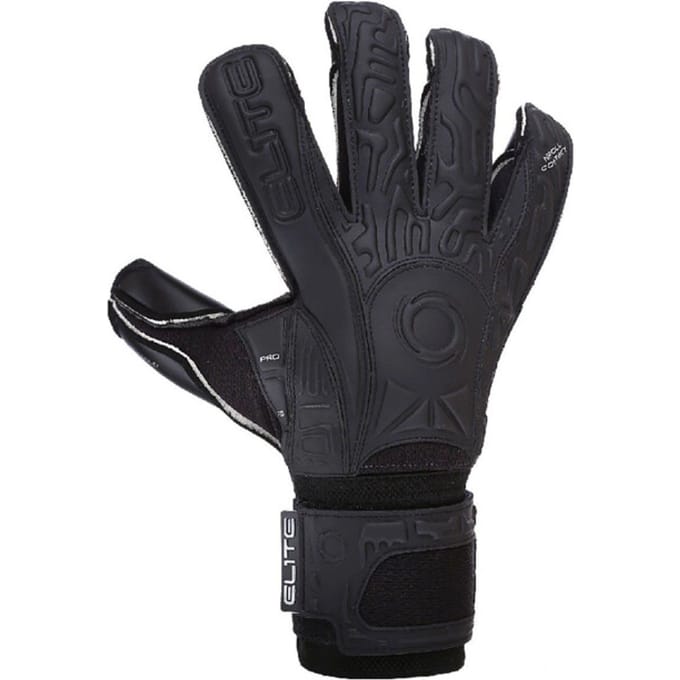 Elite Sport Black Solo Keepershandschoenen - Zwart | Maat: 9