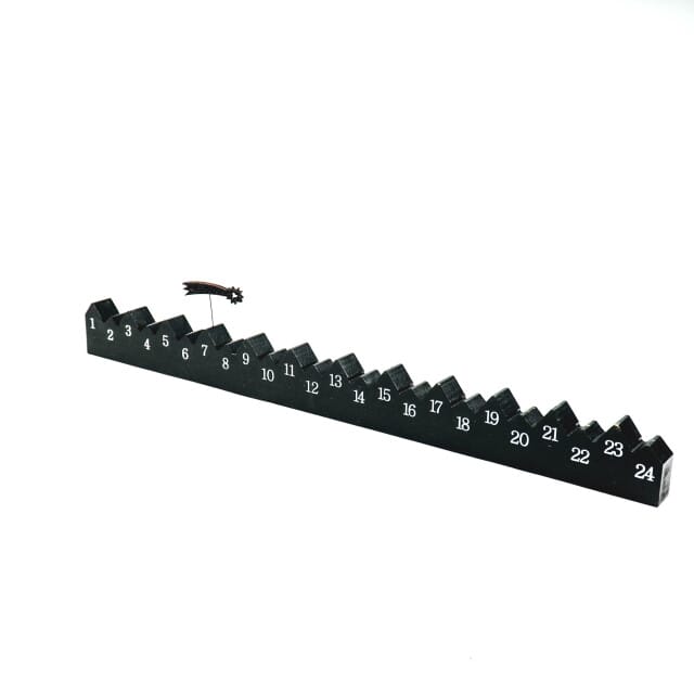 HV Xmas Advent Houses Countdown Calender - Black White | Kerst | Aftelkalender | Advent