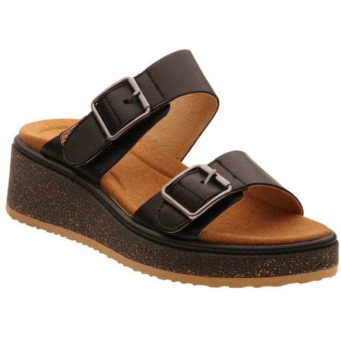 Pikolinos Alzira - dames sandaal - Zwart - maat 41 (EU) 7.5 (UK)