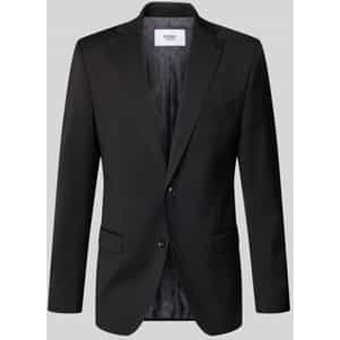 slim fit 2-knoops colbert met klepzakken model 'Move Alesso'