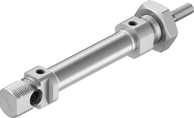 Festo Cilinder 12mm Boring 30mm Slag ISO 6432 Dubbelwerkend - 1908257 - P2CPC