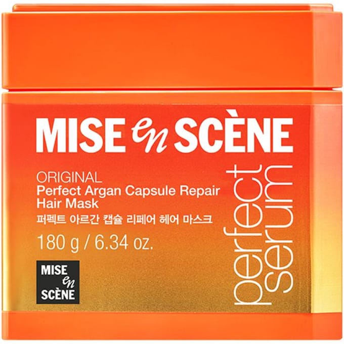 [Mise en scene] Perfect Argan Capsule Repair Haarmasker 180g red
