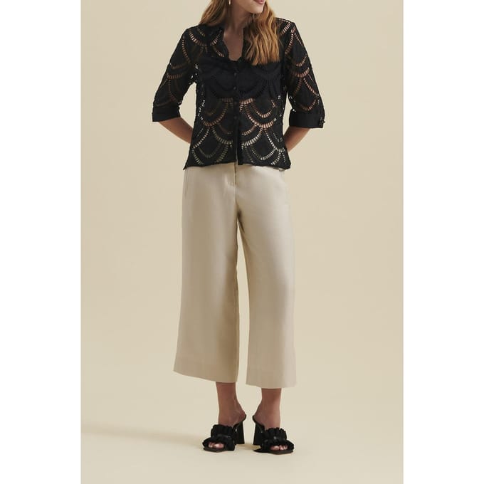 Anne Fontaine Peio Black Größe: 36 | Blusen Outlet | Damen | Schwarz