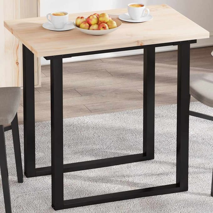 vidaXL - Tafelblad - rechthoekig - 80x50x2,5 - cm - massief - grenenhout