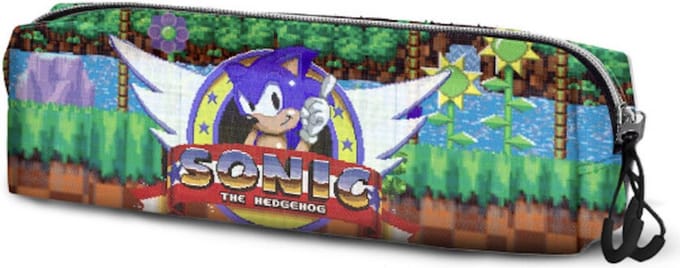 Sonic the Hedgehog pennenetui / pennenzak / zonder inhoud