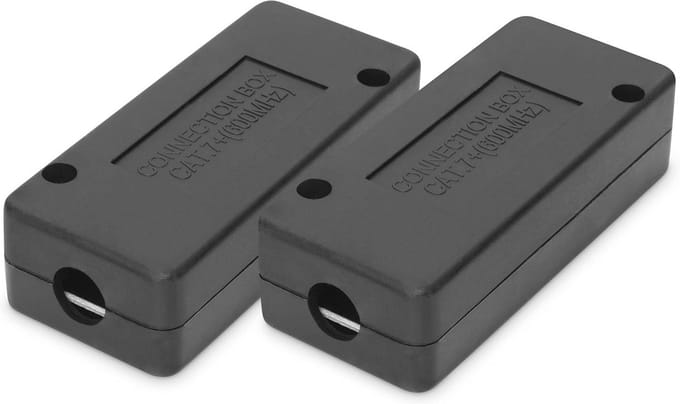 Afgeschermde LSA Aansluitmodule Cat 7 - Verbinding voor Ethernet en Netwerkkabels - Zwart