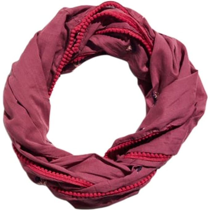 White Stuff Craft Embroidered Snood Pink Multi Taglia: OS | Sciarpe Outlet | Donna | Rosa