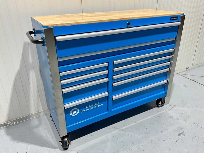 Ultra Force Equipment - Gereedschapswagen 11 laden, 386 pcs gereedschap