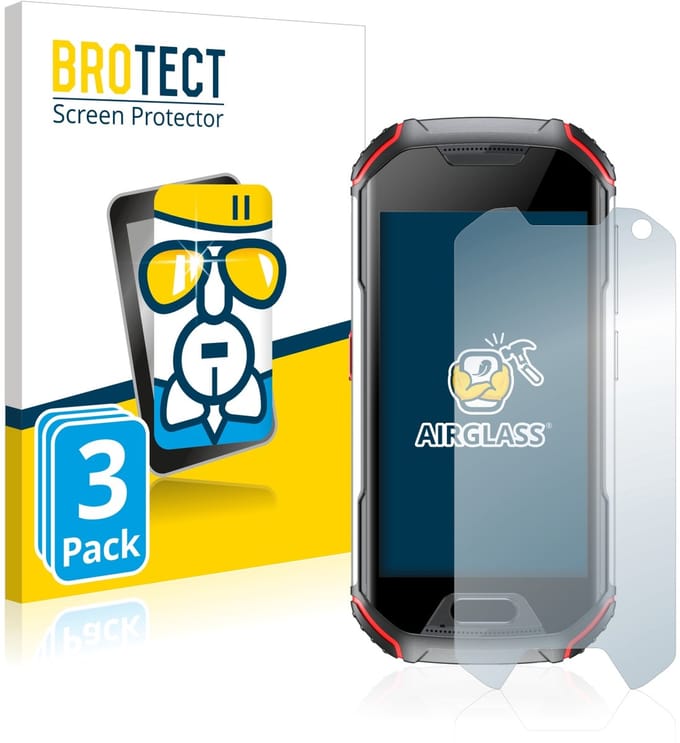 Screenprotector 3 Stuks voor Unihertz Atom XL Beschermglas transparant