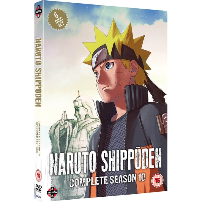 Naruto Shippuden Complete Seizoen 10 set (afleveringen 459-500)