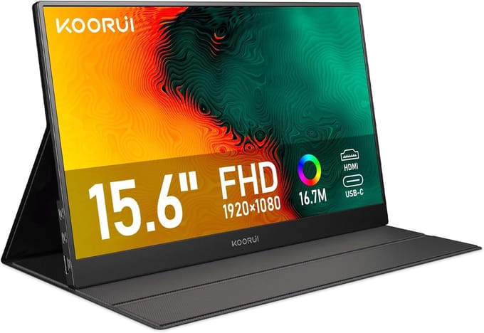 Draagbare 15.6 inch Full HD IPS Monitor