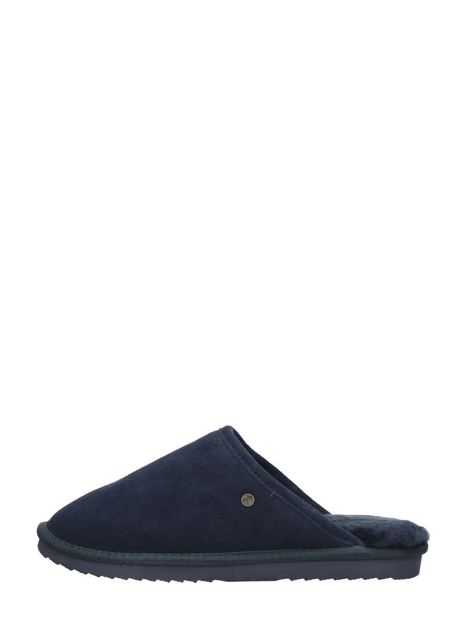 Warmbat Classic Mannen Sloffen - Donkerblauw - Maat 47