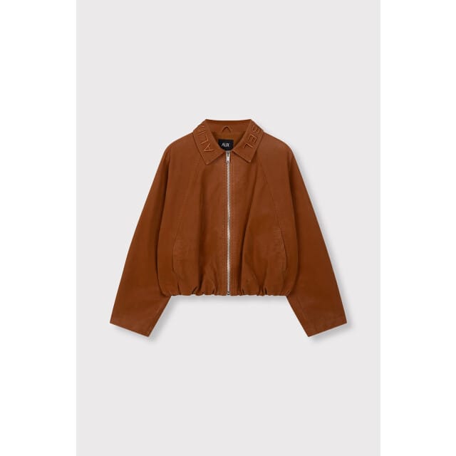 Alix The Label Faux suède ballon jacket -