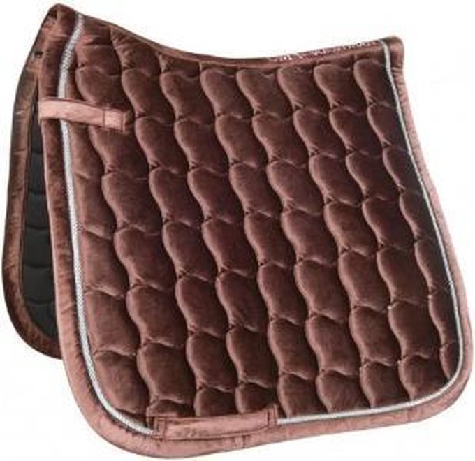 HKM zadeldek Velluto - bruin - full DR