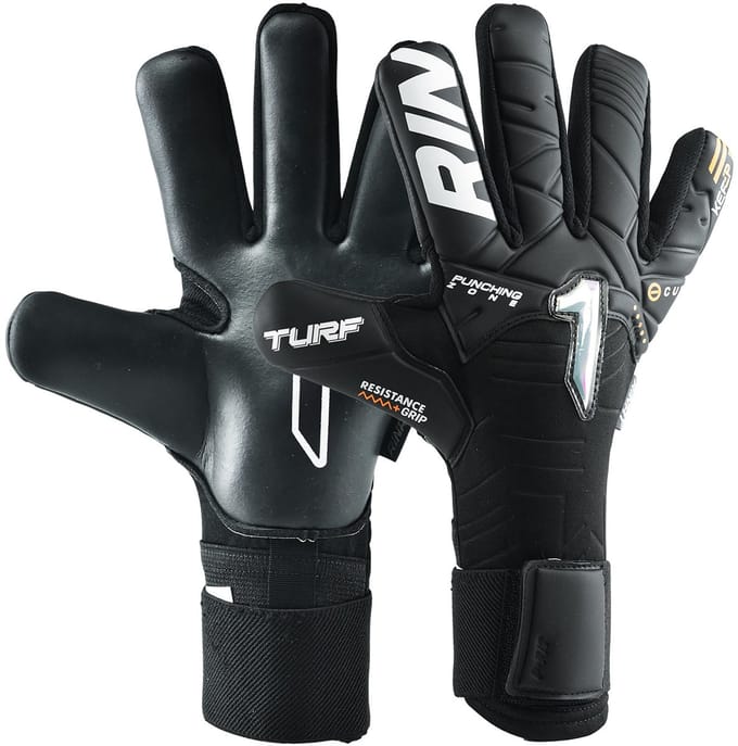 Rinat Kratos Turf Basic Junior Keepershandschoenen Zwart 5 Kinderen