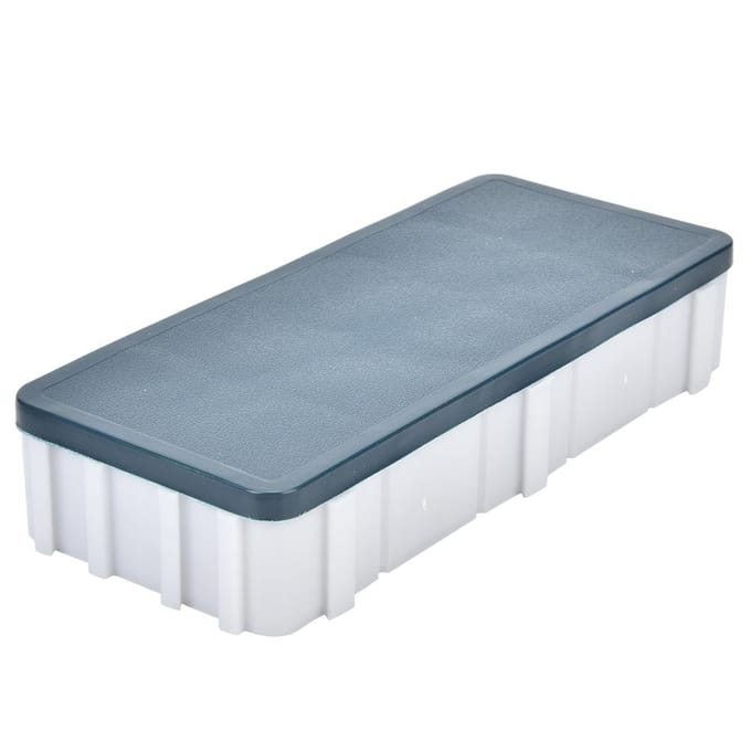 Boîte Palette avec Couvercle en Caoutchouc pour Pigments Aquarelle (10 Compartiments Assemblables) gray