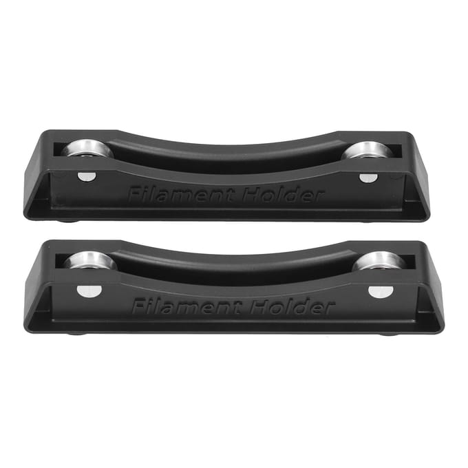 2 Stuks Filament Spoelhouder Vaste Zitting voor FDM 3D Printer ABS PLA Materialen Planken Rek Bak black