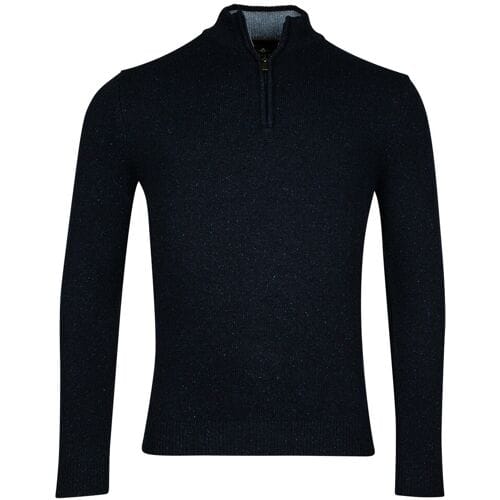 Baileys Trui Half Zip Faux-Uni Navy / male