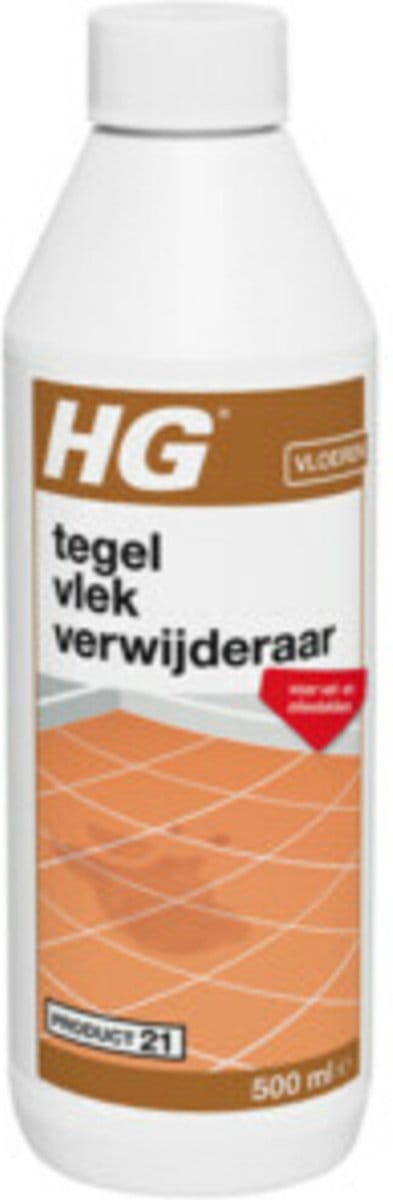 6x HG Vlekverwijderaar Tegel 500 ml