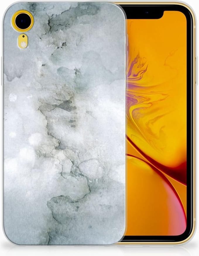 Hoesje maken Apple iPhone Xr Painting Grey