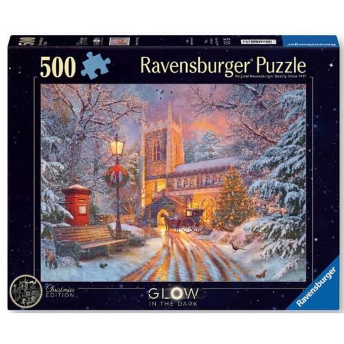Ravensburger Puzzel 500 st Sprankelende winteravond Kinderpuzzels Volwassenen puzzels
