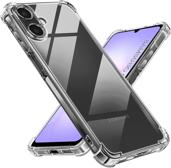 Hoesje geschikt voor Samsung Galaxy A07 4G - Techsuit Shockproof Silicone Back Cover - Transparant