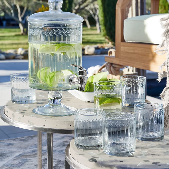 LOBERON Glas set van 6 Padiès helder