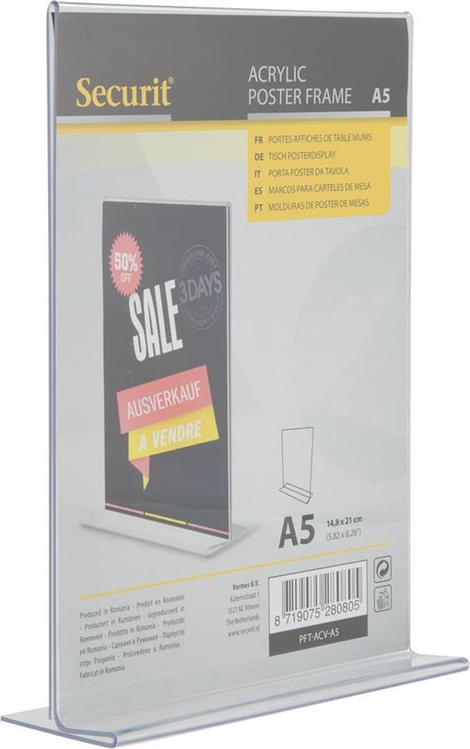 Securit® A5 acrylposterlijst