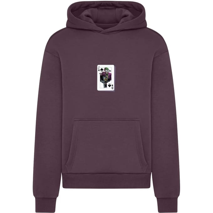 Hoodie Merchcode Batman the Joker Card Fluffy