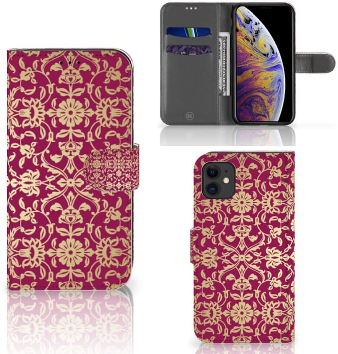 Wallet Case Apple iPhone 11 Barok Pink