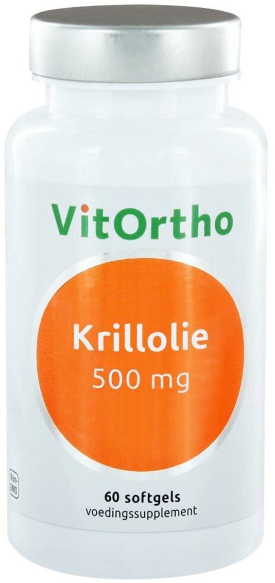 VitOrtho Krillolie 500 mg - 60 softgels