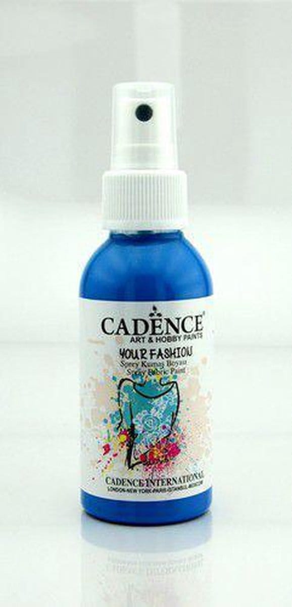 Cadence Fashion Spray Fabric Paint 100 ml Sea Blue