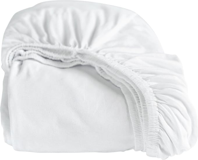 Cinderella - Hoeslaken - tot 25 cm matrashoogte - Jersey - 140x210/220 cm - Wit