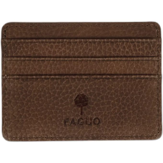 Leren kaarthouder Faguo