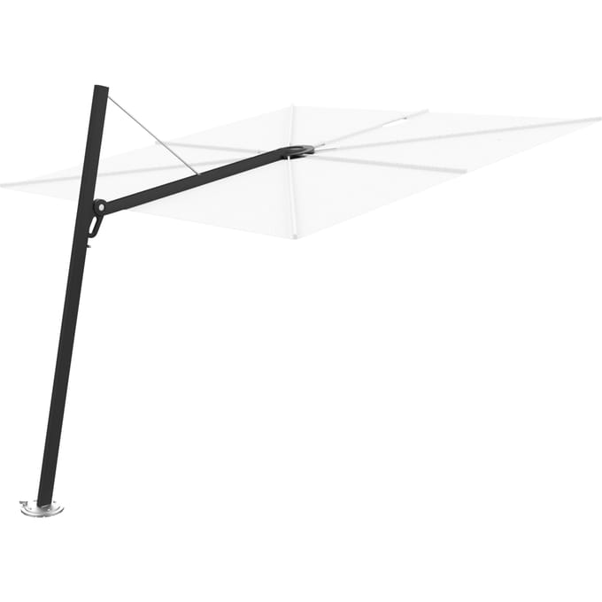 Umbrosa Spectra BLACK 80° parasol - natural - zonder paraplustandaard - 250 cm