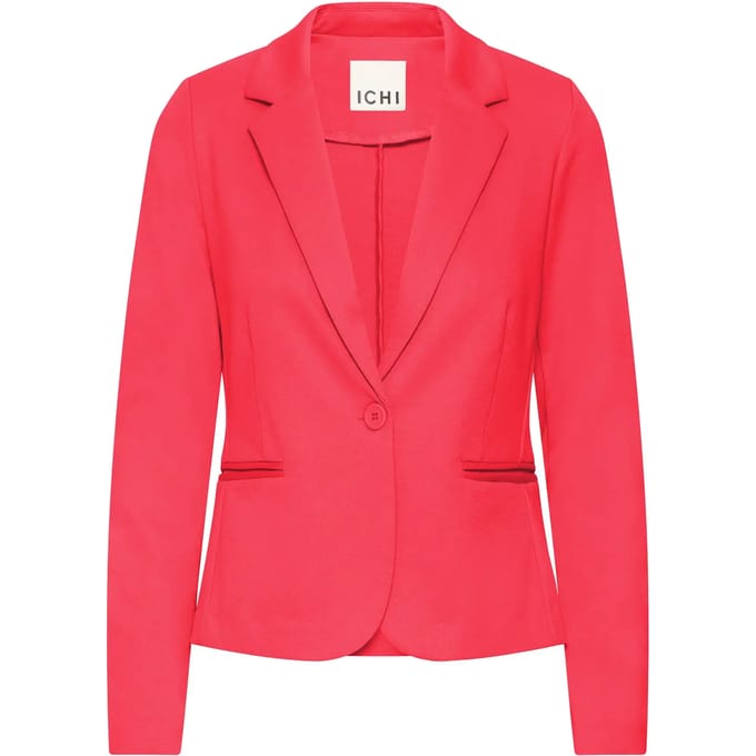 Regular fit blazer met viscose Model 'Kate'