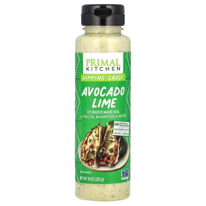 Dipsaus Gemaakt Met Avocado-olie, Avocado-limoen, 10 oz (283 g)