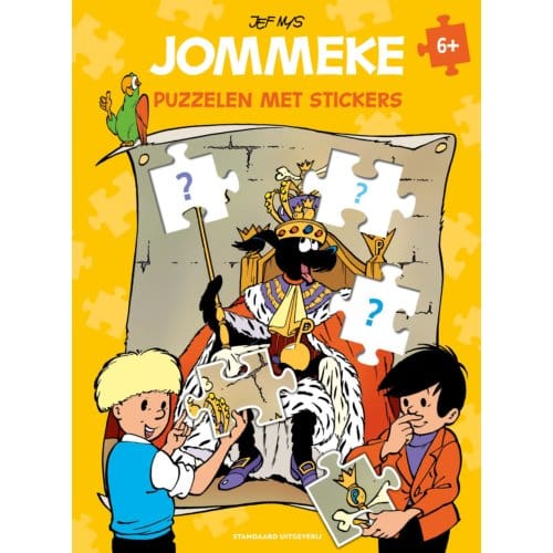 Puzzelen Met Stickers / 6+ - Jommeke Spelboek - Jef Nys