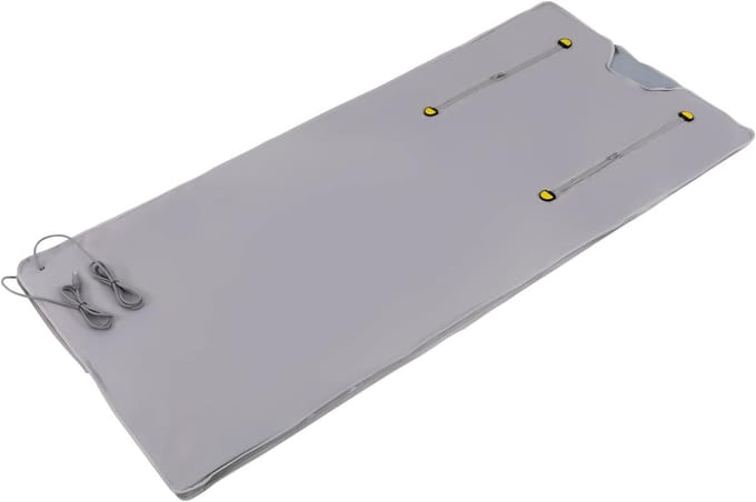 Sauna Decken - Verwarming Deken - Ontspanning Thuis - Twee Zones - 180x80 cm - Zilver