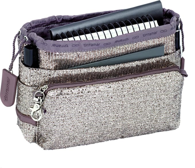 Tasorganizer vip sparkling brons