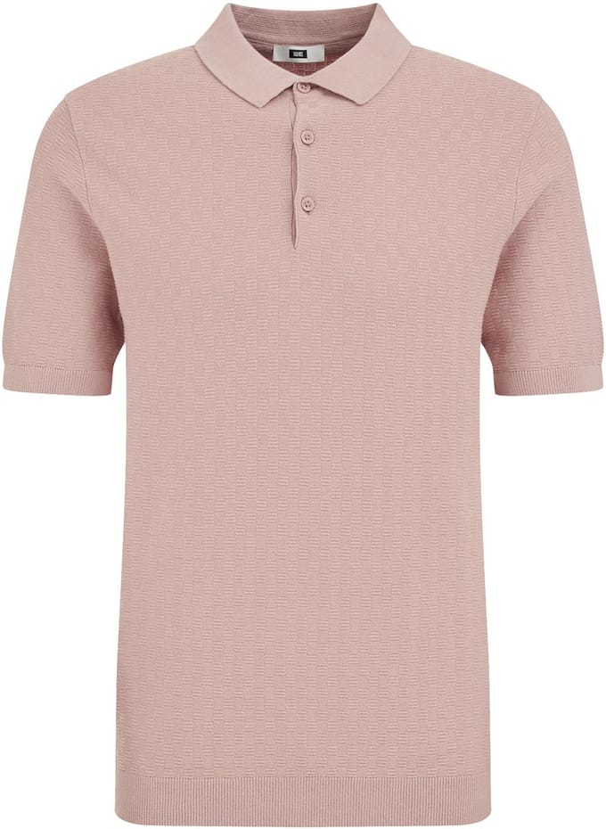 WE Fashion Heren regular fit polo