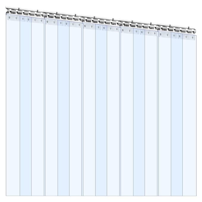 Strookgordijn PVC Deurgordijn 60  x 84  Koelcel Vriescel Helder Plastic