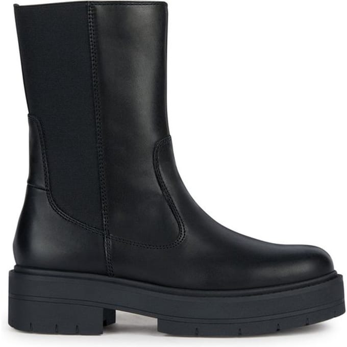 Chelsea boots van leer met plateauzool model ‘SPHERICA’