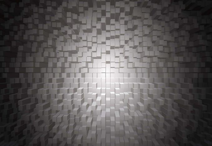 Fotobehang Disco Ball Pattern | XL - 208cm x 146cm | 130g/m2 Vlies